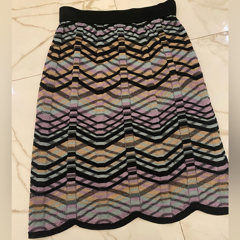Missoni scalloped skirt. Size 38, knee length